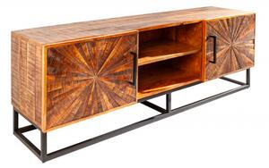 Wood Art TV szekrény barna 145 cm
