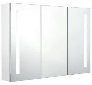 LED-es Tükör Szekrény - 89x14x62 cm