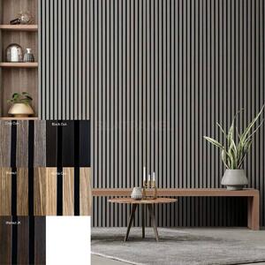 FREJA Akusztikai lamellás falpanel 100x60x2,2cm. White oak - Egyedi méretre is levágjuk - 100x60x2,2cm , Grey Oak