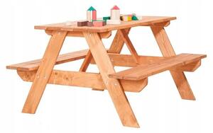 Kerti pad + asztal gyerekeknek