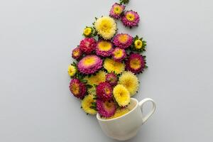 Kép egy csésze virág
