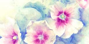 Kép virágok akvarell kivitelben
