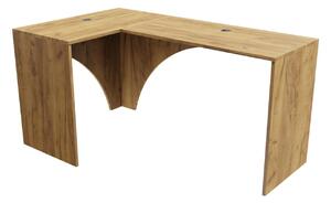 Sarok pc asztal Uhlominn (arany craft)