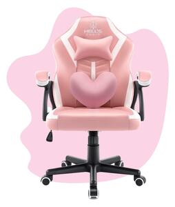 HC - 1001 Gyerek gamer szék rózsaszín