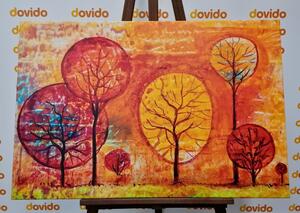 Kép fák őszi színekben - 60x40