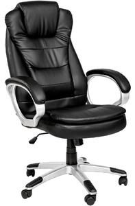 Tectake 400578 zulu irodai szék - fekete
