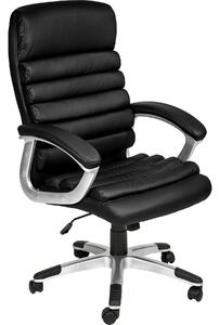 Tectake 402149 paul irodai szék - fekete