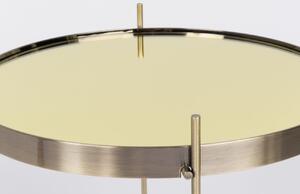Arany üvegből készült oldalasztal ZUIVER CUPID 43 cm