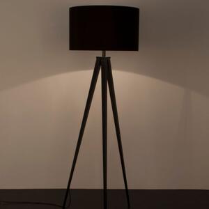 Fekete állólámpa ZUIVER TRIPOD 157 cm