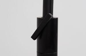 Fekete szövet állólámpa ZUIVER ARC 222,5 cm