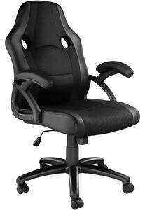 Tectake 403481 benny irodai szék - fekete