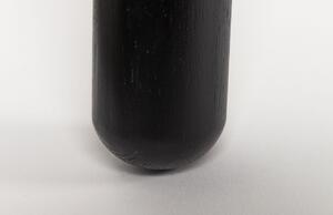 Fekete kőris összecsukható étkezőasztal ZUIVER GLIMPS 120/162x80 cm