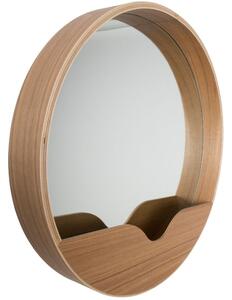 Fából készült függő tükör ZUIVER KEREK FAL 60 cm