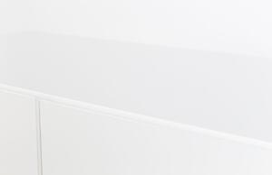 Fehér komód ZUIVER HIGH ON WOOD 120 x 40 cm