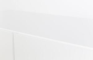 Fehér komód ZUIVER HIGH ON WOOD 90 x 40 cm