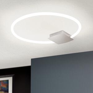 KARLSSON modern LED mennyezeti lámpa, króm, 60 cm