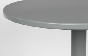 Szürke bisztróasztal ZUIVER METSU 76 cm