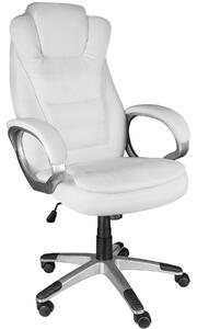 Tectake 404388 zulu irodai szék - fehér