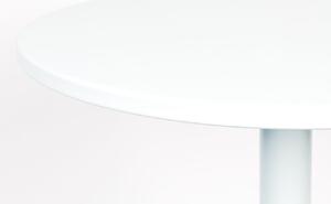 Fehér bisztró asztal ZUIVER METSU 76 cm