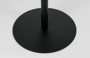 Fekete fém bisztróasztal ZUIVER SNOW 57 cm