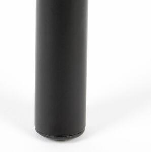 Fekete rattan bárszék ZUIVER JORT 66,5 cm
