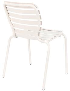 Fehér fém kerti szék ZUIVER VONDEL
