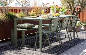 Zöld fém kerti szék ZUIVER VONDEL