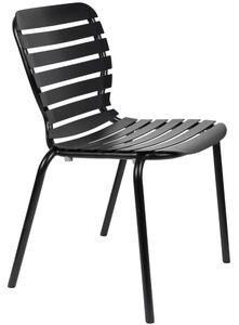 Fekete fém kerti szék ZUIVER VONDEL