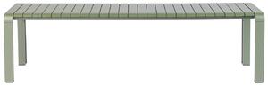 Zöld fém kerti pad ZUIVER VONDEL 175 x 45 cm