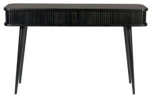 Fekete tölgy fésülködőasztal ZUIVER BARBIER 120 x 35 cm