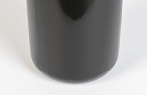 Fekete fém kerek oldalasztal ZUIVER SHINY BOMB 40 cm