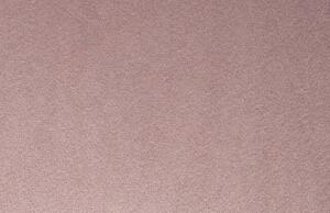 Rózsaszín bársony bárszék ZUIVER BRIT 67,5 cm