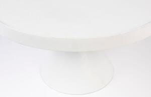 Fehér fém dohányzóasztal ZUIVER FLOSS 60 cm