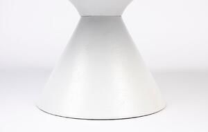 Fehér fém dohányzóasztal ZUIVER FLOSS 60 cm