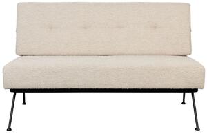 Bézs szövet kétüléses kanapé ZUIVER BOWIE 135 cm