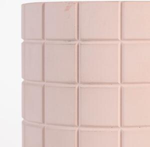 Rózsaszín betonváza ZUIVER FAJEN 26 cm