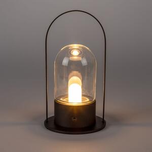 Fekete fém LED asztali lámpa ZUIVER SMARTY