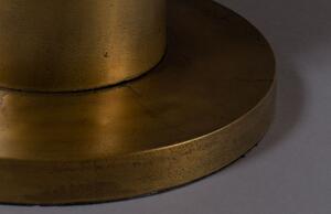 Arany fém dohányzóasztal DUTCHBONE Brute O 63 cm