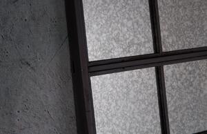 DUTCHBONE Vintage ablak fekete álló/függő tükör