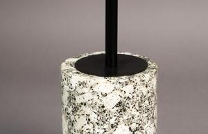 Fehér márvány oldalasztal DUTCHBONE Gunnar 37,5 cm