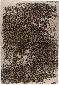 Kézzel szőtt szőnyeg DUTCHBONE SATWA 200 x 300 cm leopárd mintával
