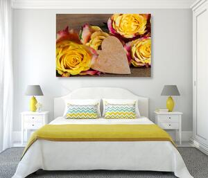 Kép valentin napi sárga rózsa