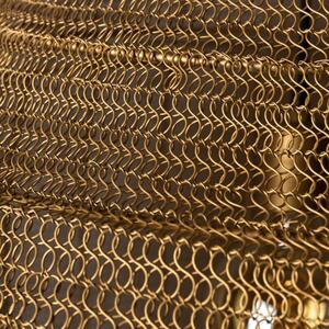 Arany fém függőlámpa DUTCHBONE MEEZAN 70 cm