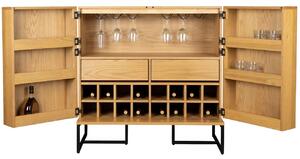 Tölgy boros szekrény DUTCHBONE Class 100 x 50 cm