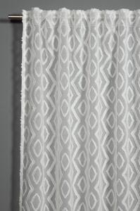 Fehér fényáteresztő függöny 140x245 cm Diamant Scherli – Sehlbach