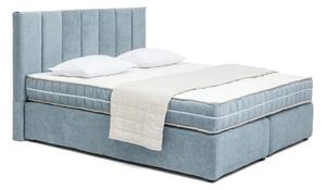 Kék boxspring ágy 160x200 cm Olia Bold Line – Bonami Selection