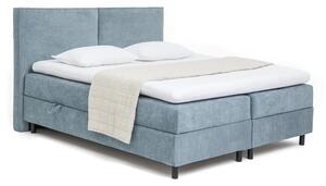 Kék ágyneműtartós boxspring ágy 180x200 cm Elva Bold – Bonami Selection