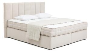 Bézs boxspring ágy 160x200 cm Olia Bold Line – Bonami Selection