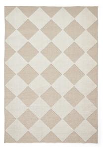 Fehér-bézs mosható szőnyeg 160x230 cm Lyna Beige&White – Think Rugs