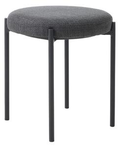 Sötétszürke fém ülőke Pelican – Unique Furniture